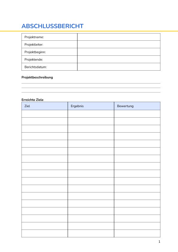 Abschlussbericht